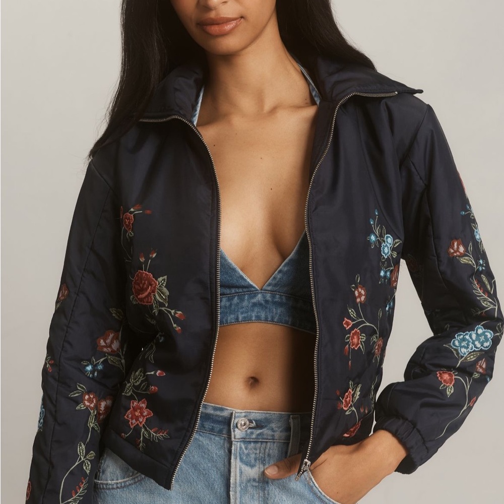 By Anthropologie Quilted Jacket NWT size M